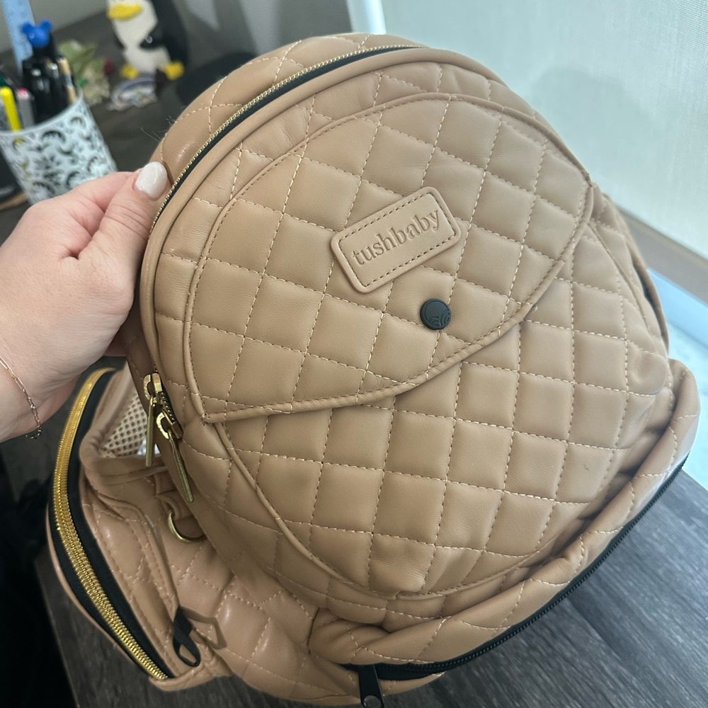 Tush Baby Leather Baby Hip Carrier